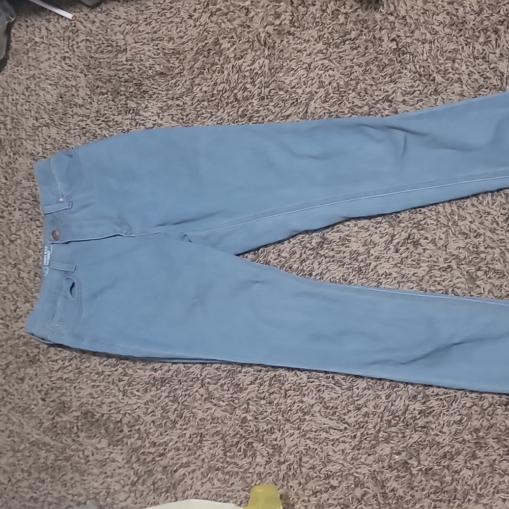 High rise skinny jeans